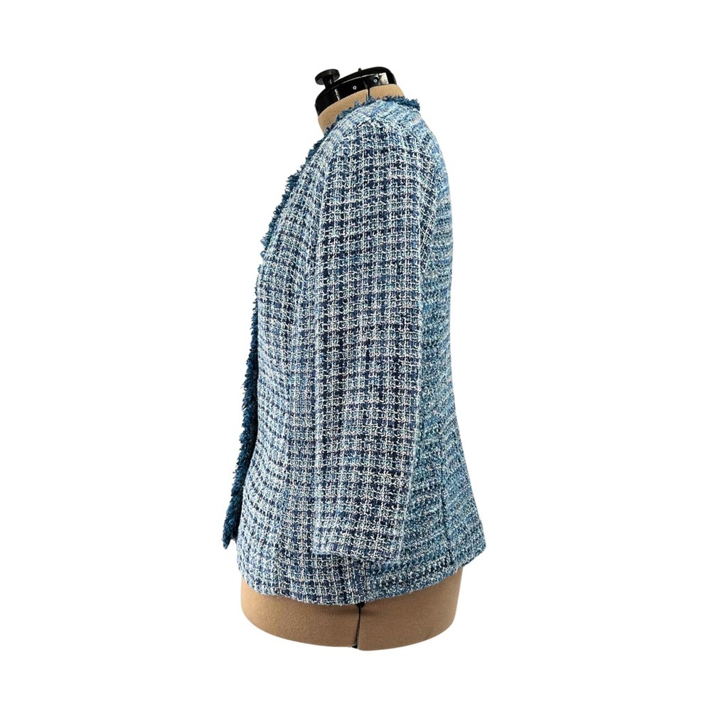 NIC+ZOE (Large - EUC) Blue Under the Sea Jacket - Picture 7 of 10